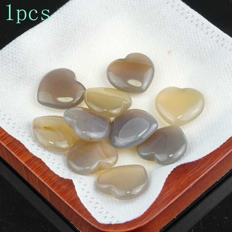 Agate gris naturel-20x20x6mm