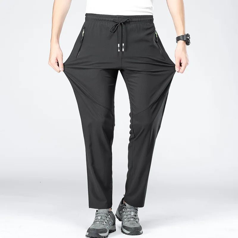 Men Black Pant-4XL