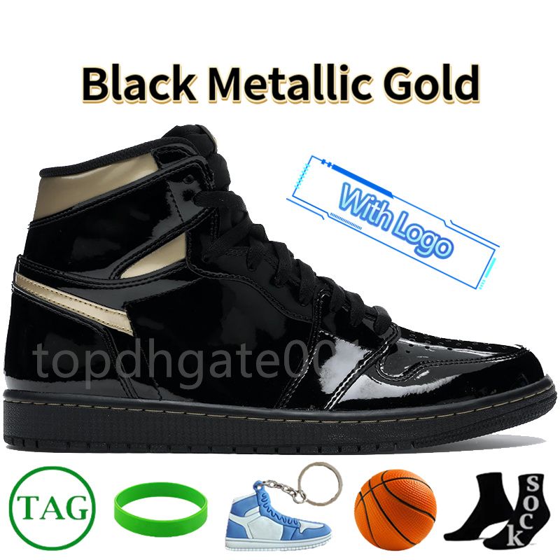 #46- Zwart metallic goud