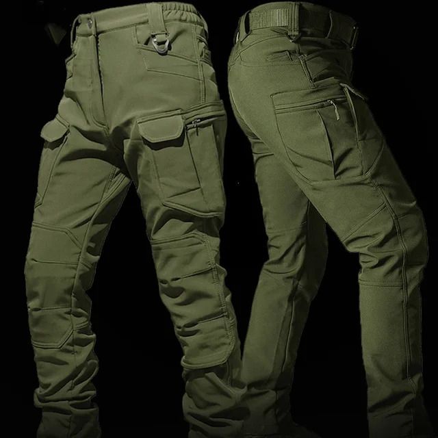 solo pantaloni verde militare