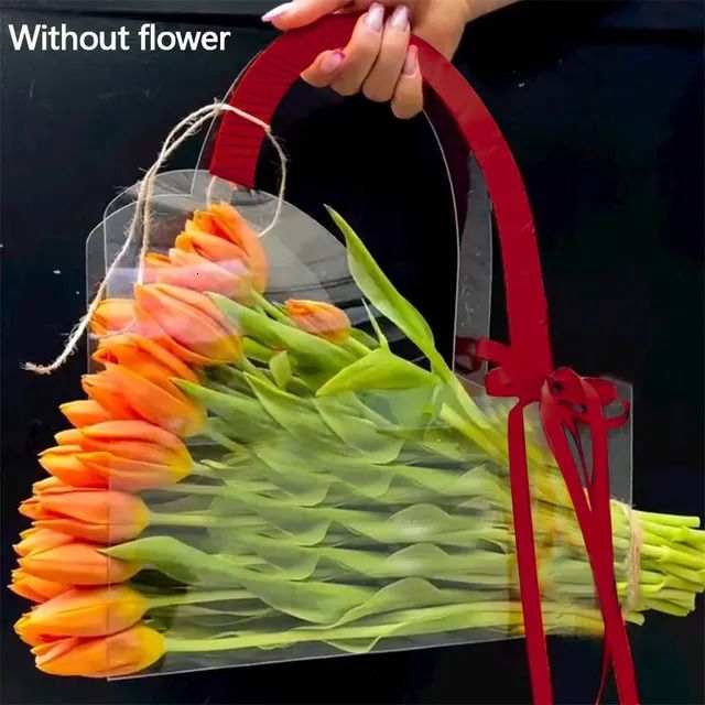 b-Flower Not Included-Including Ribbon