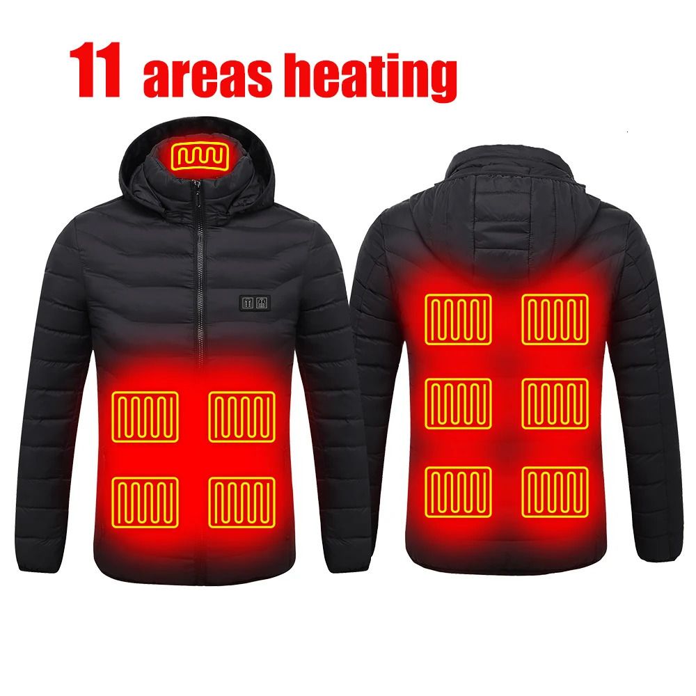 11 areas heated bk