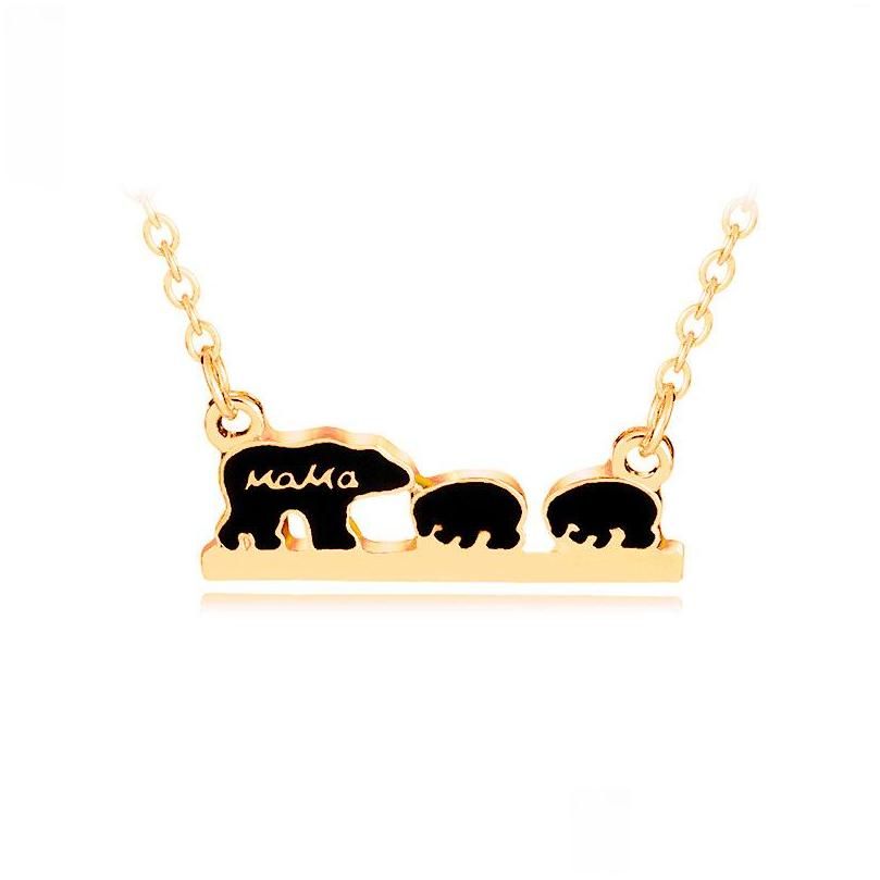 Gold-Mama Bear 2 Cubs