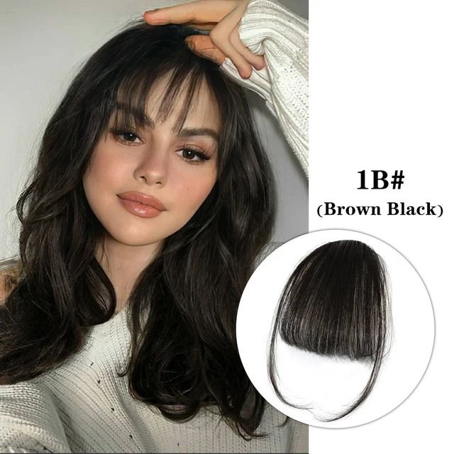 #1b-1pcs/lot-6 Months-Blunt Bangs