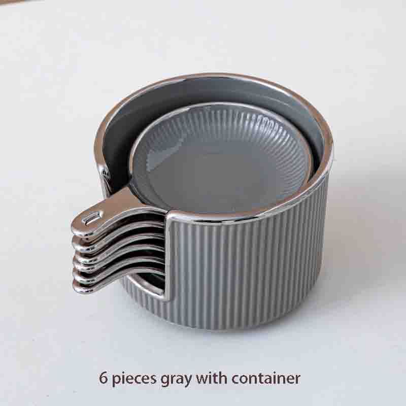 6pcs set gray