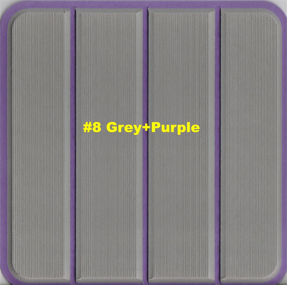 Options:#8 Grey+Purple;