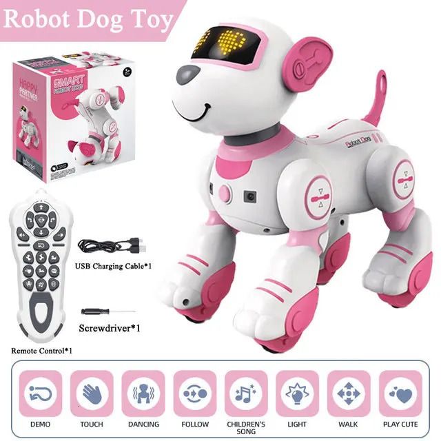 Robot Dog Pink