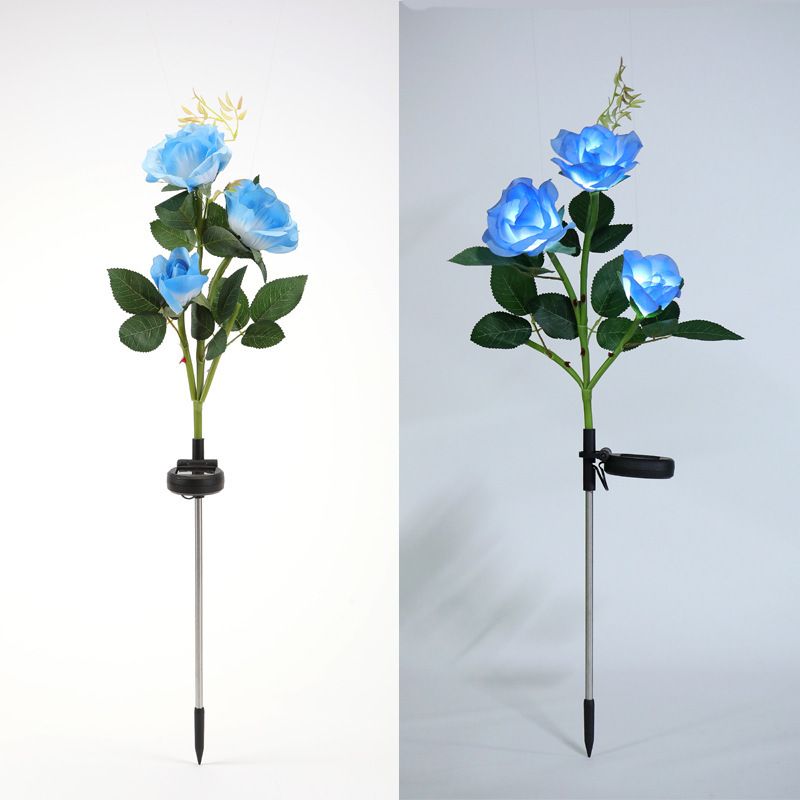 3 blaue Rose