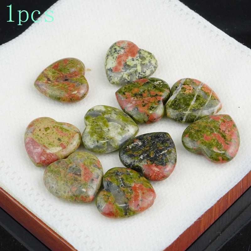 Unakite naturel-20x20x6mm