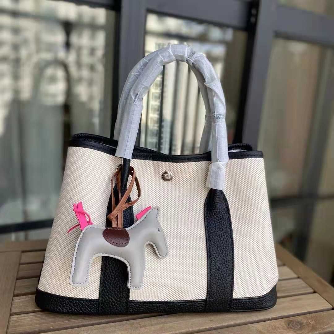 Black and white color blocking 36cm