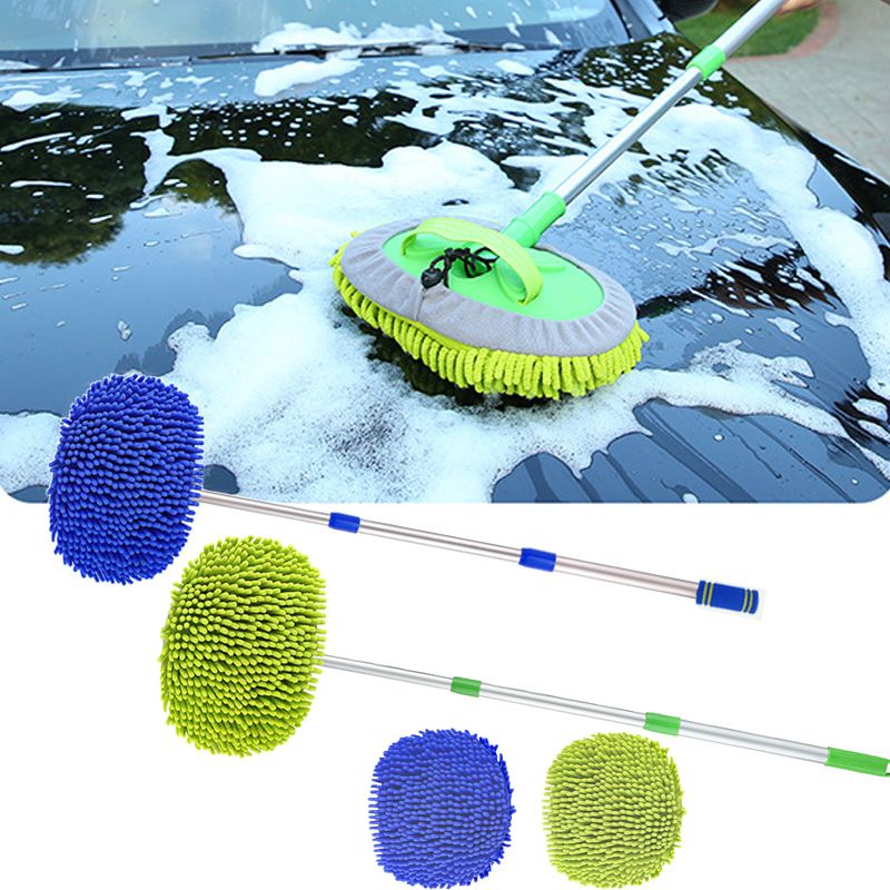 Extendable Car Wash Mop | Telescopic Car Brush | Autofiber