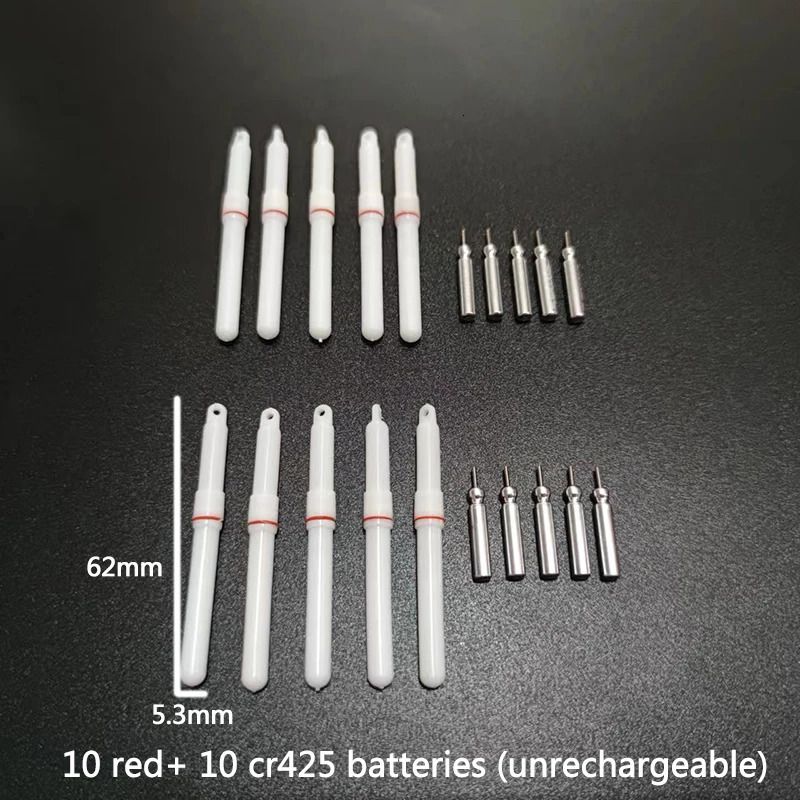 10 Red And Battery