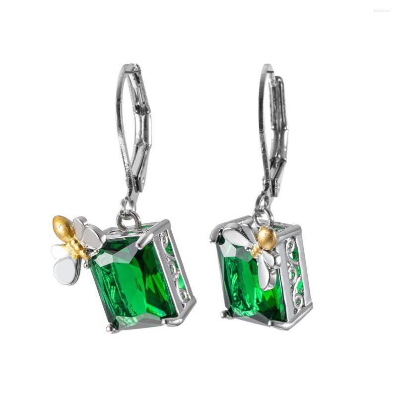 Plaqué rhodium Vert