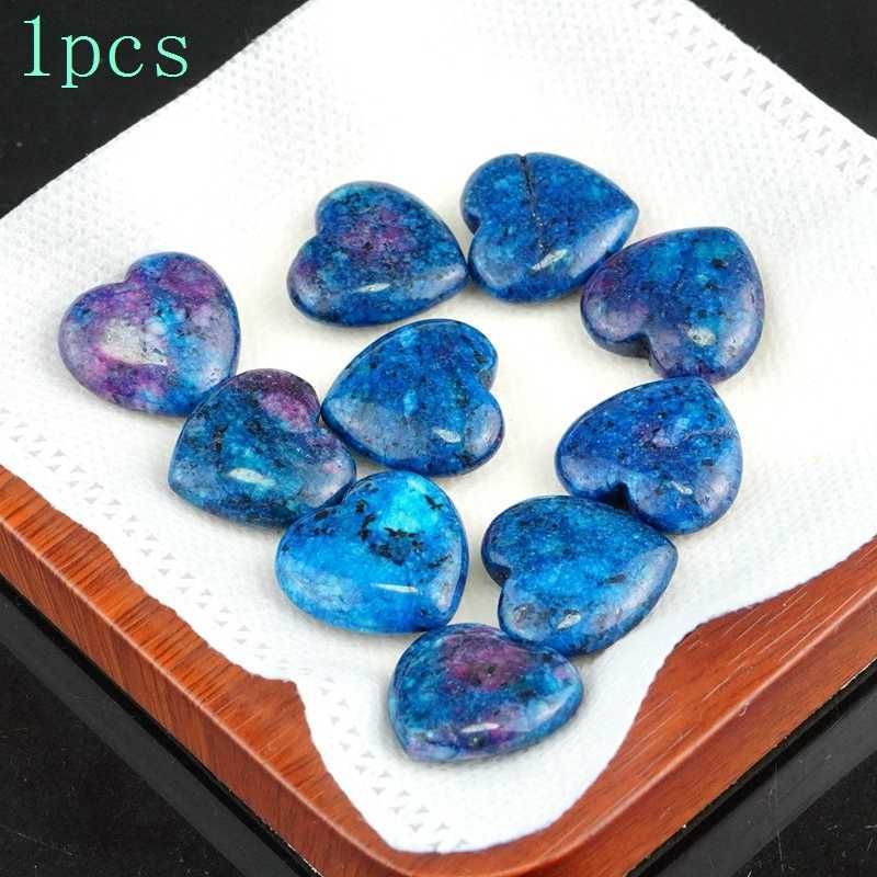 Agate Bleue Naturelle-20x20x6mm