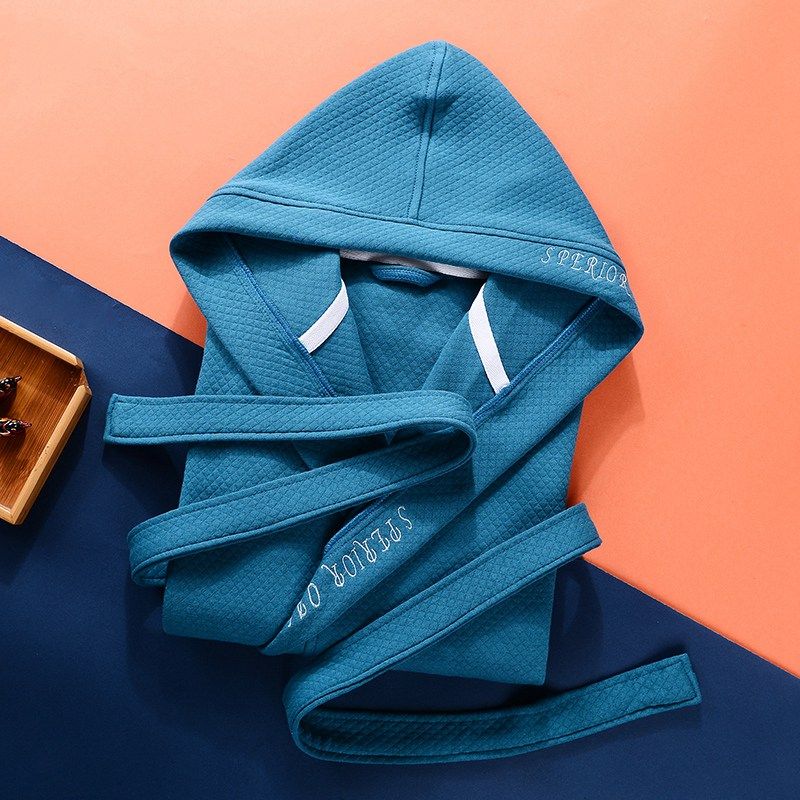 BLUE HOODED