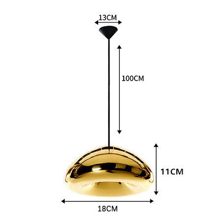 Gold-Dia 18cm Kaltweiß