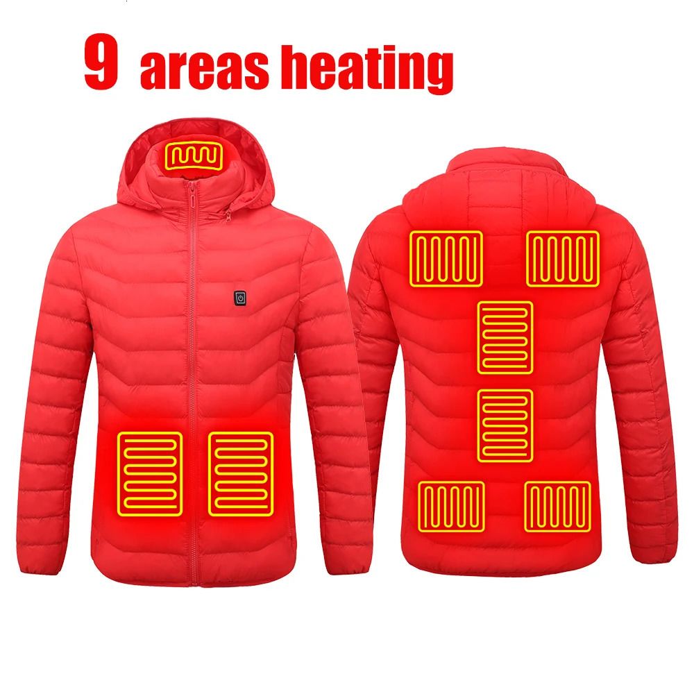 9 areas heated rd