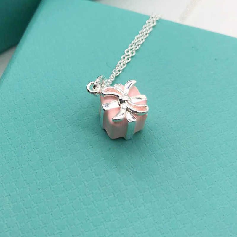 Gift ketting roze