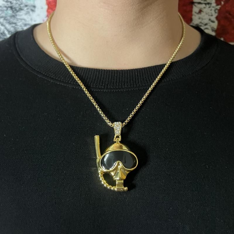 Темное золото 20 -дюймовое ожерелье