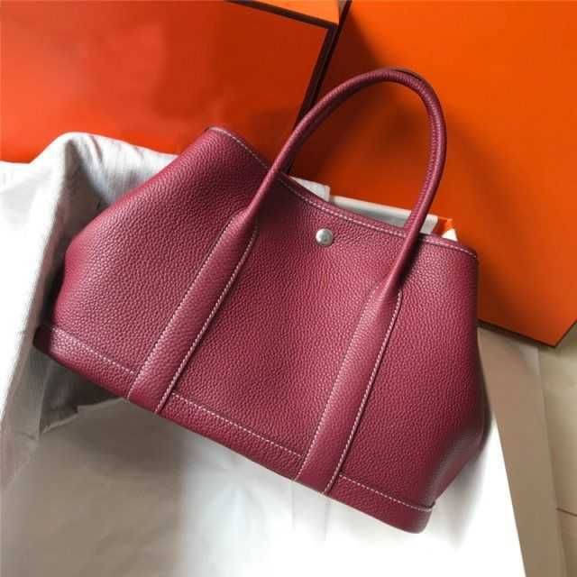 Wine red 30cm (top layer cow skin)