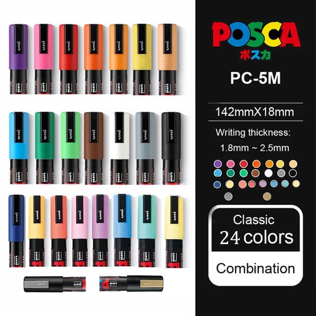 Pc-5m 24colors