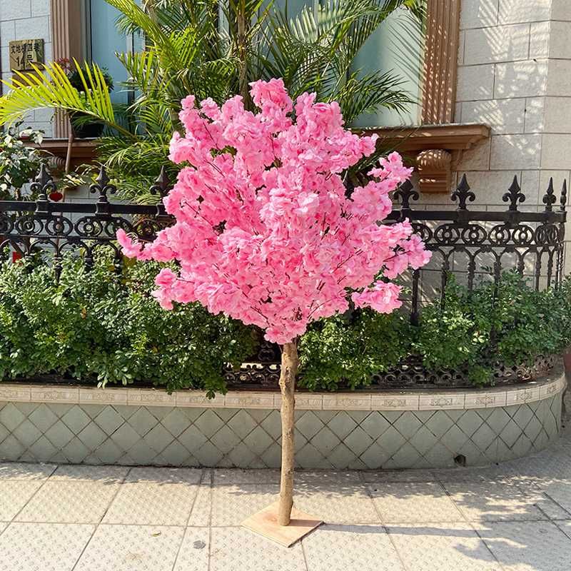 Dark pink 1.5m high