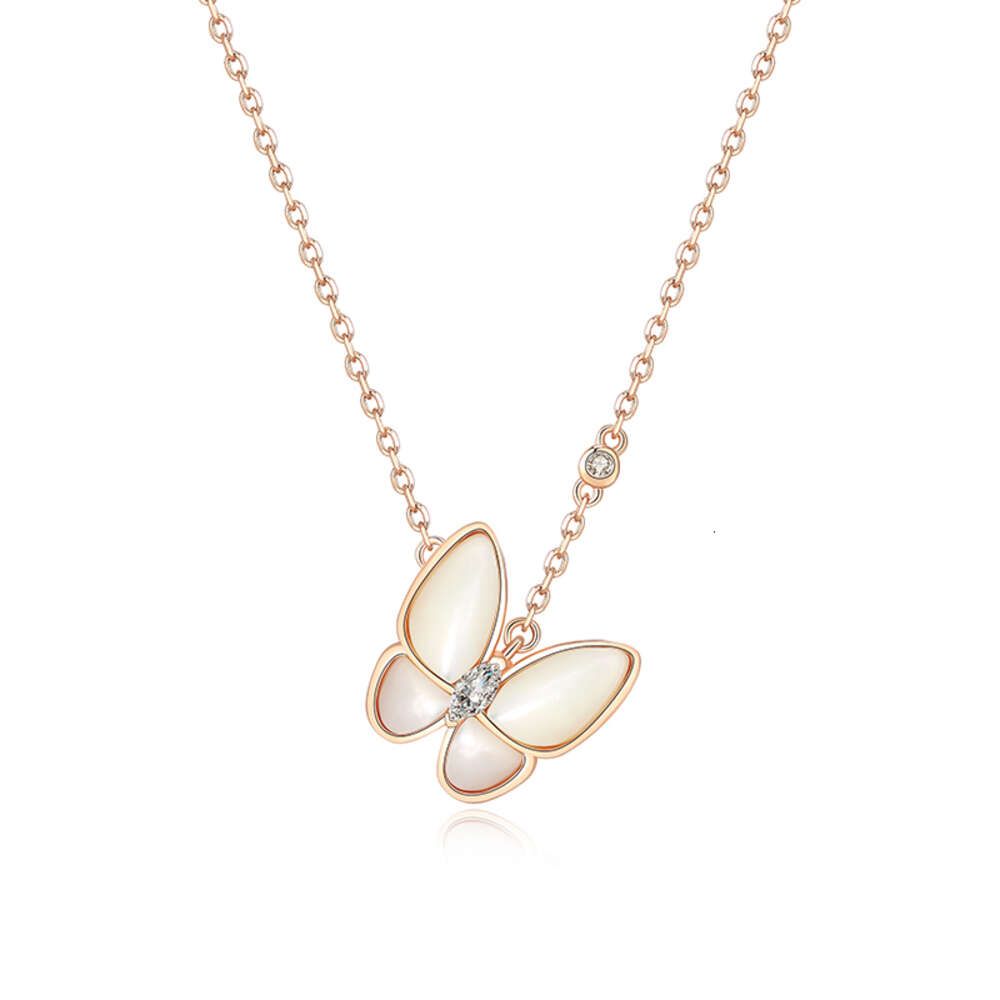 Fritillaria Butterfly Necklace