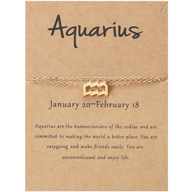 Gold Aquarius.