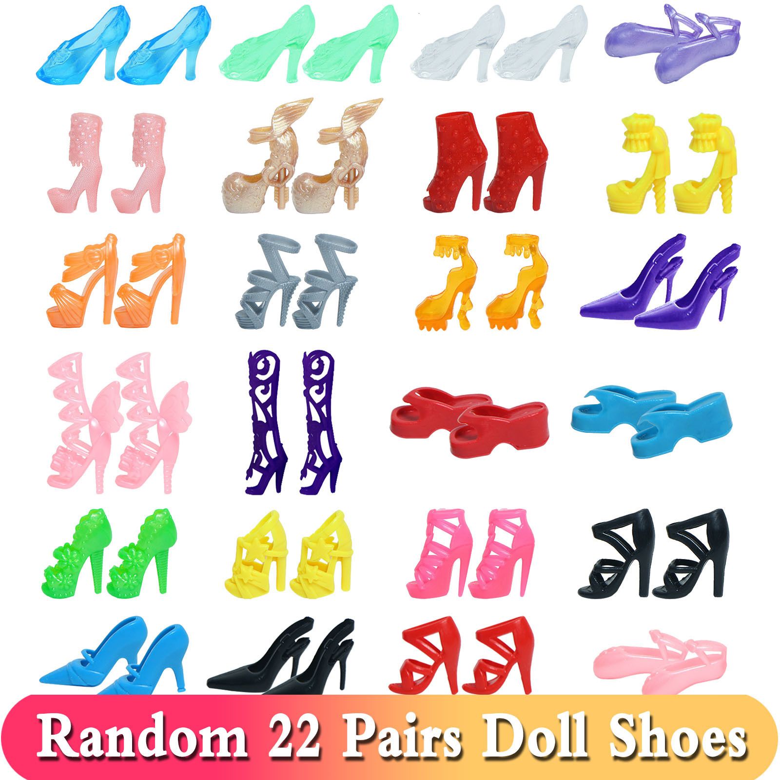 22 pièces Chaussures