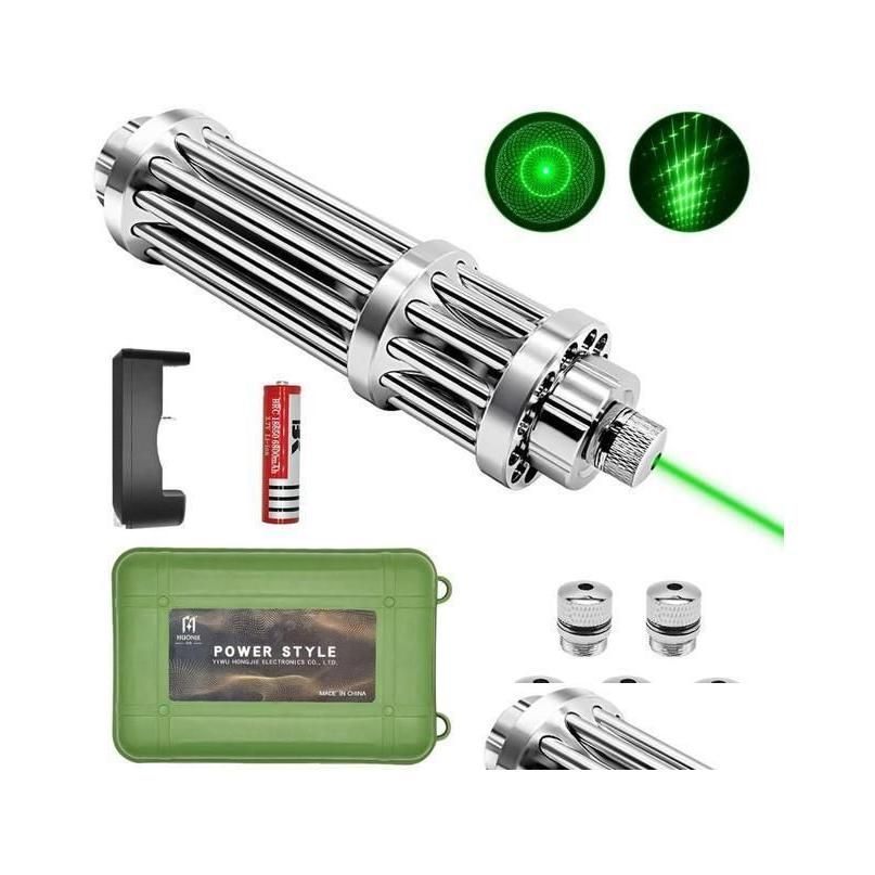 Conjunto de laser verde