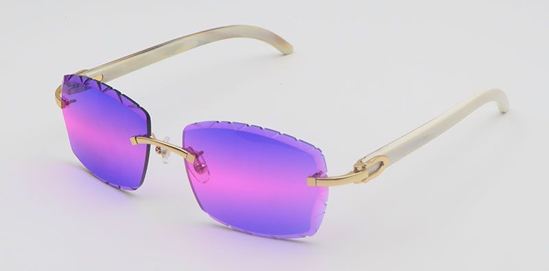 Gold Purple-pink Lens