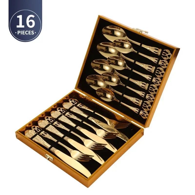 Caixa de ouro 16pcs