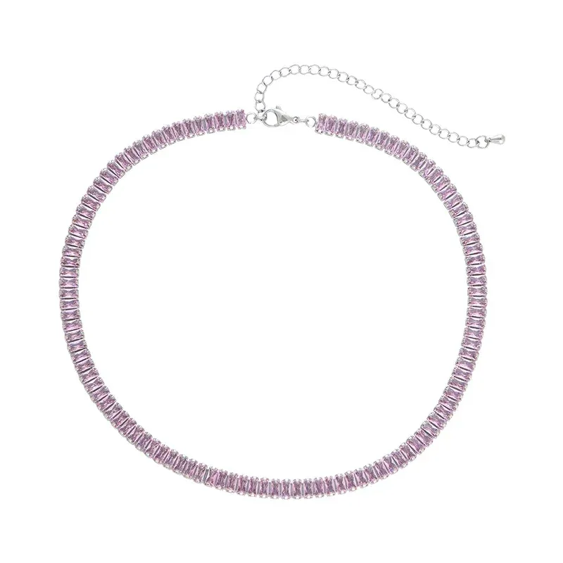 1pc pink necklace