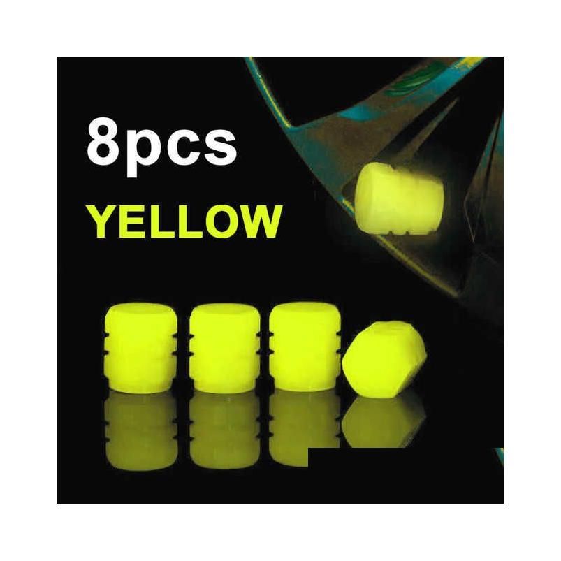 8Pcs Yellow