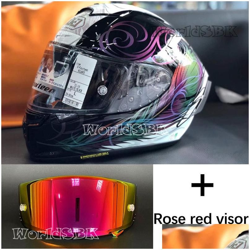 Rose Red Visor