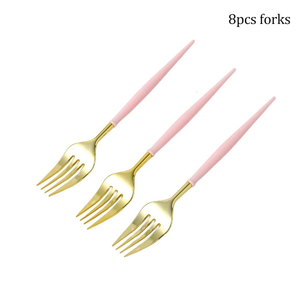 8pcs Forks