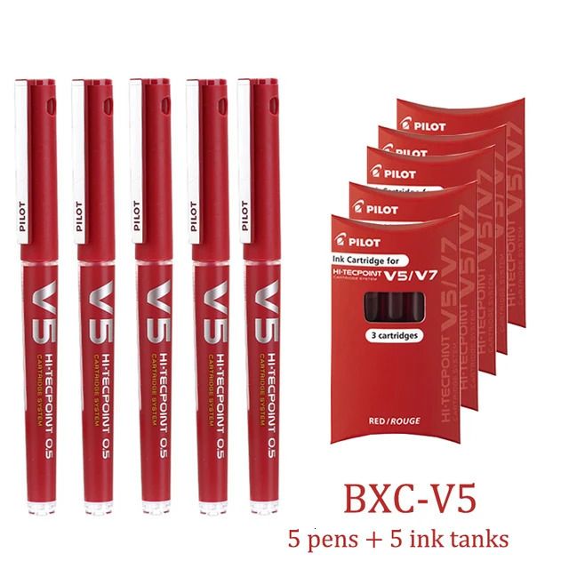 Bxc-v5 3 stuks Rood