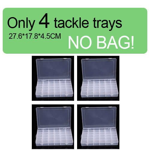 Slechts 4 tackle trays