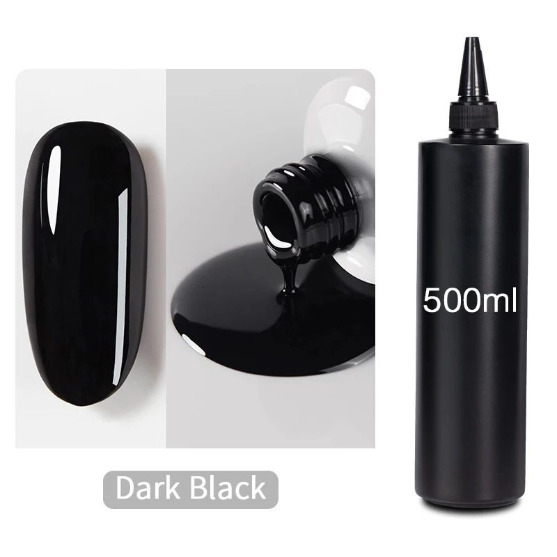 500ml Dark Black