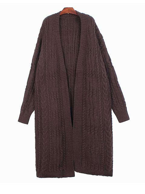 Cardigan marrone