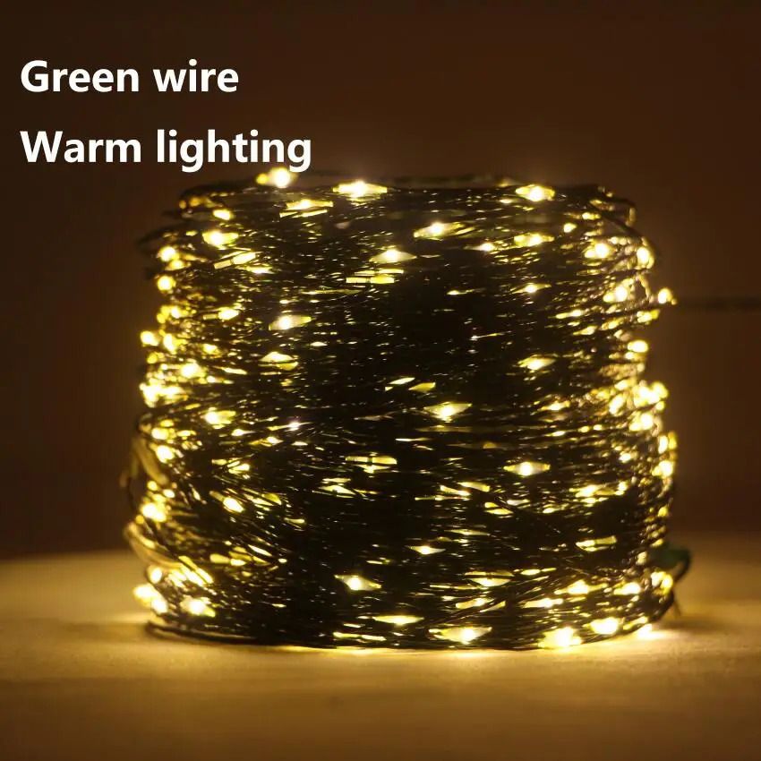 Green Wire Warm-200M 2000LED