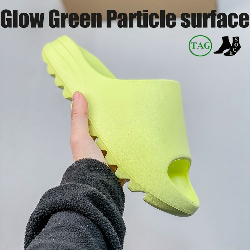 19 Glow Green Particle surface