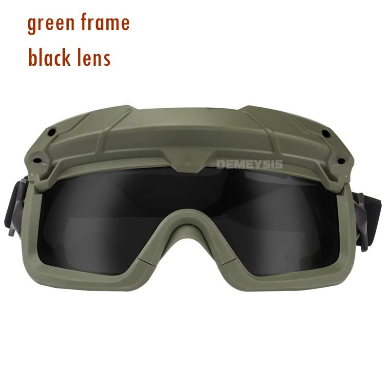 Green Black Lens