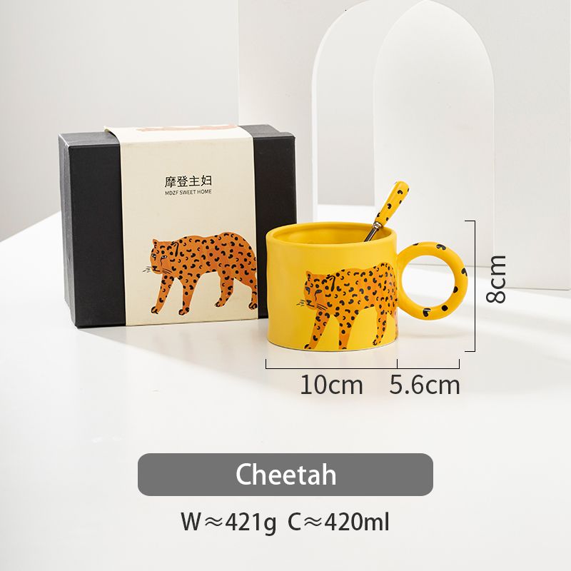 Cheetah med sked