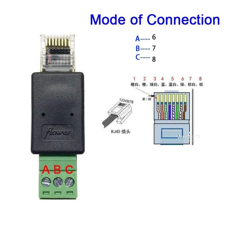 A-контакт6 B-контакт7 C-контакт8