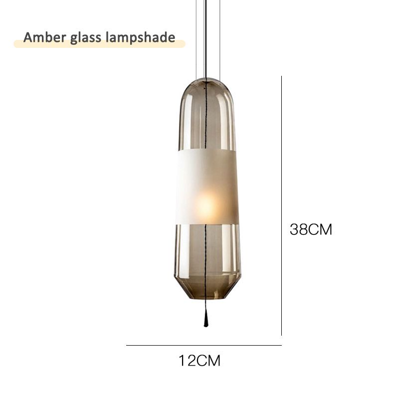 Amber Glass ingen glödlampa