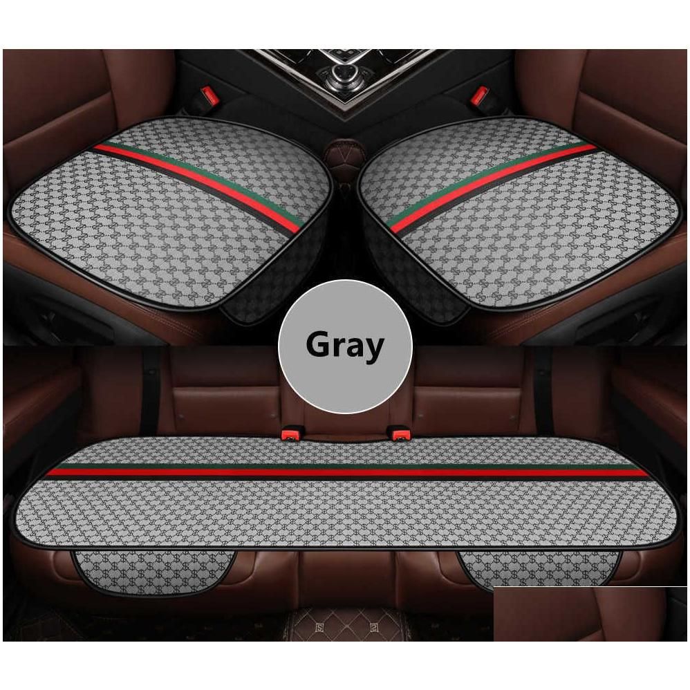 3 Gray Seat Cushion