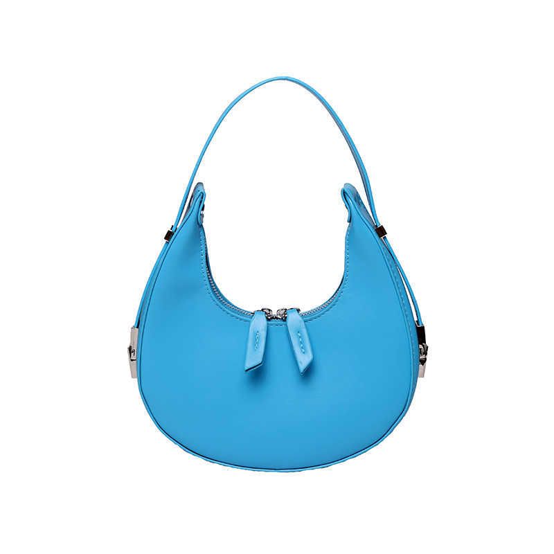 blue shoulder bag