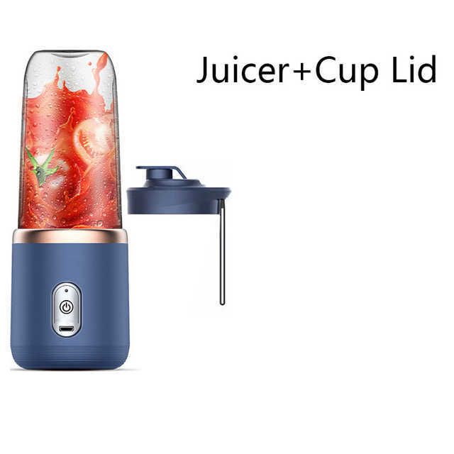 Blått juicer lock