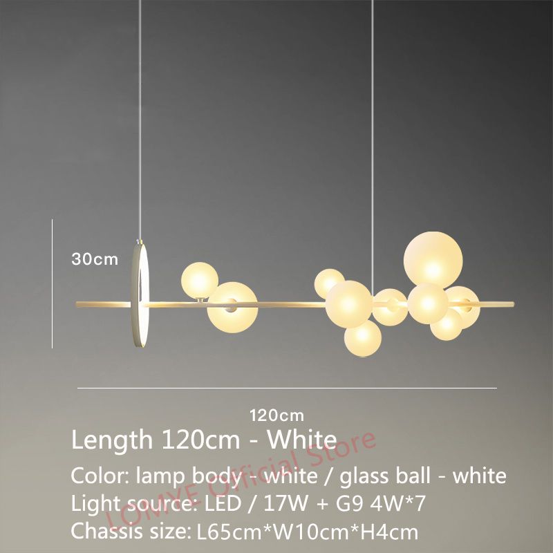 Blanc L120cm Blanc Chaud